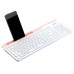 Клавіатура бездротова A4Tech FBK25 (White) Fstyler,  (BT + 2.4 ГГц), з акумулятором, quiet key, колір білий