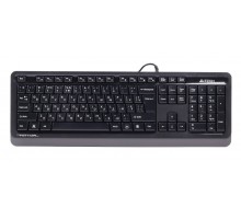 Клавіатура A4Tech Fstyler FKS10 (Grey), USB, колір чорний+ сірий