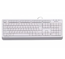 Клавіатура A4Tech Fstyler FKS10 (Grey), USB, колір білий