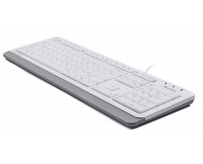 Клавиатура A4Tech Fstyler FKS10 (Grey), USB, цвет белый