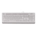 Клавиатура A4Tech Fstyler FKS10 (Grey), USB, цвет белый