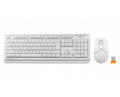 A4Tech Fstyler FG1012, комплект бездротовий клавіатура з мишою, колір білий