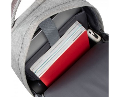 RivaCase 7562 серо-коричневый рюкзак для ноутбука 15.6 дюймов.