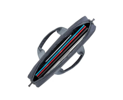 Сумка для ноутбука 14" RIVACASE 7522 (Dark Grey), Коллекция "Prater", темно-серая