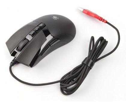 Миша ігрова A4Tech W90 Pro Bloody, чорна, активоване ПЗ Bloody