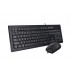 Комплект A4Tech клавиатура+мышка KR-85+OP-720S, USB, Черная