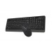 A4Tech Fstyler FG1012S, комплект беспроводной клавиатура с мышью, цвет черный