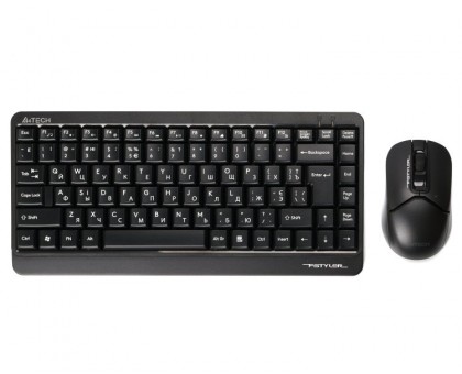 A4Tech Fstyler FG1112S, комплект бездротовий клавіатура з мишою, чорний колір