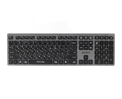 Клавіатура A4-Tech Fstyler FBX50C бездротовa, сірий