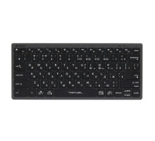 Клавіатура A4Tech FBX51C (Grey) Fstyler бездротова з ножичним перемикачем, сіра