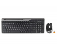 Комплект клавиатура+мышка A4Tech FB2535C (Smoky Grey) Fstyler, (FB35C+FBK25 Smoky Grey), USB, цвет дымчато-серый