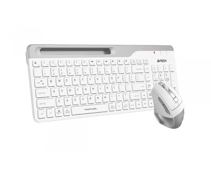 Комплект A4Tech Fstyler FB2535C клавіатура з мишою , USB, колір крижано-білий