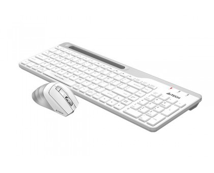 Комплект A4Tech Fstyler FB2535C клавіатура з мишою , USB, колір крижано-білий