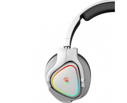 Навушники ігрові Bloody MR710, RGB, колір сірий