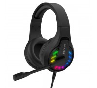 Гарнитура игровая Bloody G230p с LED подсветкой, черный цвет, USB+3.5 jack