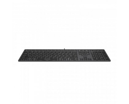 Клавіатура A4-Tech Fstyler FX60, сірий колір, USB, біле підсвічування