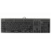 Клавіатура A4-Tech Fstyler FX60H, сірий колір, USB, біле підсвічування