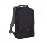 Рюкзак для ноутбука RivaCase 7562 (Black)  15.6", водовідштовхувальний, антизлодій, чорний