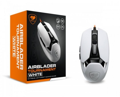 Мышь компьютерная игровая Cougar AirBlader Tournament (White), USB
