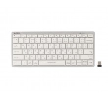 Клавіатура A4-Tech Fstyler FBX51C бездротовa, біла