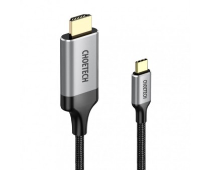 Кабель Choetech CH0021-BK, USB-C на HDMI, 1.8м