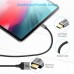 Кабель Choetech CH0021-BK, USB-C на HDMI, 1.8м