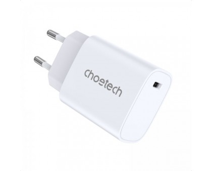Сетевое зарядное устройство для Choetech Q5004-EU-WH, USB-С.