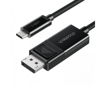 Кабель Choetech XCP-1803-BK, USB-C на DisplayPort, 1,8м