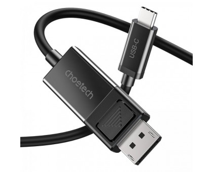 Кабель Choetech XCP-1803-BK, USB-C на DisplayPort, 1,8м