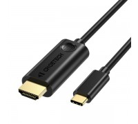 Кабель Choetech XCH-0030BK, USB-C на HDMI, 3м