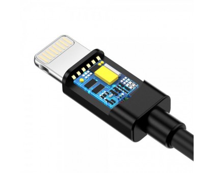 Кабель Choetech IP0026-BK, USB 2.0 А-папа/Lightning, 1.2м.