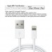 Кабель Choetech IP0027-WH, USB 2.0 А-папа/Lightning, 1.8м.