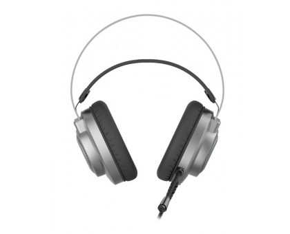 Навушники ігрові Bloody J200S  з мікрофоном, колір сірий, підсвічування