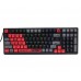 Механічна клавіатура A4Tech Bloody S98, червоні світчі, RGB підсвічування клавіш, USB, чорно-червоний