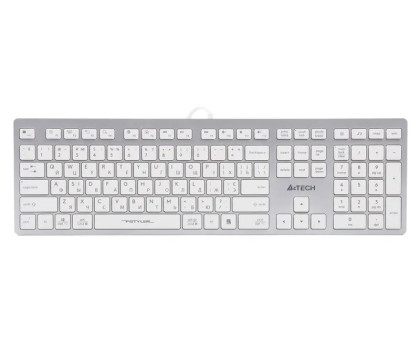 Клавиатура A4Tech Fstyler FX50, белый цвет, USB