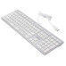 Клавиатура A4Tech Fstyler FX50, белый цвет, USB