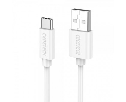 Кабель Choetech AC0002-WH, преміум якість USB 2.0 A-тато/C-тато,1 м.