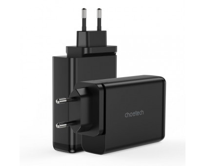 Сетевое зарядное устройство для Choetech PD6005-EU-BK ,2 USB-A / 2 USB-С