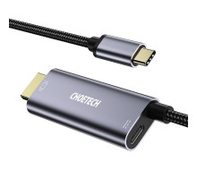 Кабель Choetech XCH-M180GY, USB-C HDMI, 1.8м