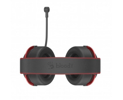 Гарнитура игровая Bloody M590i (Sports Red) с микрофоном, 7.1 виртуальный звук, USB+4-Pin 3.5 mm, цвет черно-красный