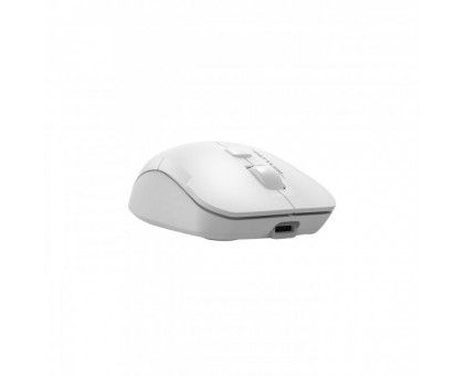 Мышь беспроводная бесшумная A4Tech Fstyler FG16CS Air (White), USB, цвет белый