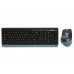 A4Tech Fstyler FG1035, комплект бездротовий клавіатура з мишою, чорний колір