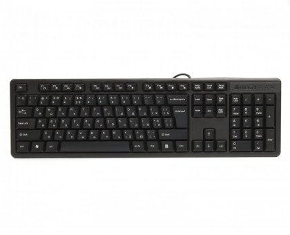 Клавиатура A4Tech KKS-3, USB, черная, горячие клавиши