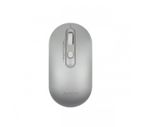 Миша бездротова A4Tech Fstyler FG20 (Icy White),  USB, колір сріблястий