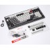 Механическая игровая клавиатура A4Tech Bloody B950 (Warrior Grey), USB, RGB-подсветка, LK Libra Brown Switch серая, серая