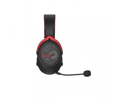 Навушники ігрові Bloody MR590 (Sport Red), колір чорно-червоний