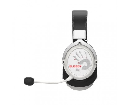 Навушники ігрові Bloody MR590 (Sport White), колір чорно-білий