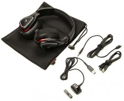 Навушники ігрові Bloody MR720 (Black), RGB, колір чорний