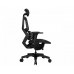 Кресло игровое Argo One (Black) эргономичное, дышащий текстиль, черный