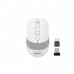 Миша бездротова A4Tech Fstyler FG10CS Air (Grayish White),  USB, колір білий+сірий